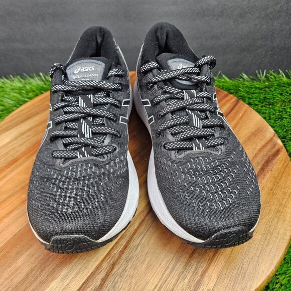 Asics Gel-Kayano 28 Shoes Womens Size 6 Narrow Black White Athletic Running Gym - Picture 6 of 11